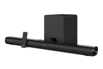 Soundbar SVEN SB-2150A, Black, 180W,USB,HDMI,display,RC,Optical,Bluetooth,wireless subwoofer 