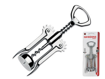 Tirbuson cu 2 mansete Ghidini Daily 16cm, inox 