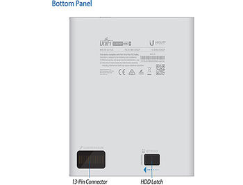 Ubiquiti UniFi Cloud Key Gen2 Plus, UCK-G2-PLUS, Hybrid Cloud Key Technology with Integrated Application Server, 1TB HDD, APQ8053 8 Core, 3 GB RAM, 32GB eMMC, 1x10/100/1000 Ethernet Port, 802.3af PoE or 9VDC