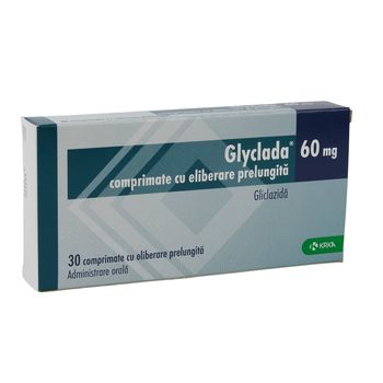cumpără Glyclada 60mg comp. elib. modif.  N15x2 în Chișinău 