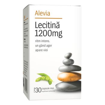 cumpără Lecitina 1200mg caps. N30 flacon (Alevia) în Chișinău 