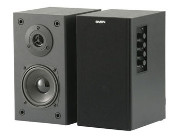 Active Speakers SVEN SPS-611S Black Leather, RMS 36W, 2x18W, дерево/lemn (boxe sistem acustic/колонки акустическая сиситема)