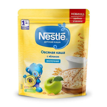 cumpără Nestle Terci de ovăz cu lapte și cu mere 220g în Chișinău 
