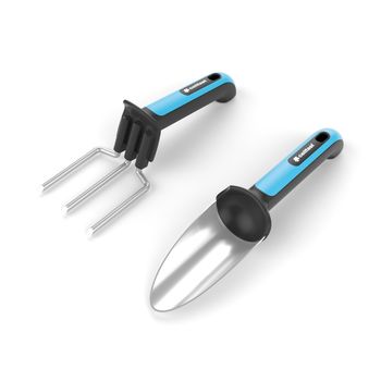 купить Инструмент ручной в комплекте ERGO (лопатка, вилка для прополки, перчатки)  CELLFAST в Кишинёве 