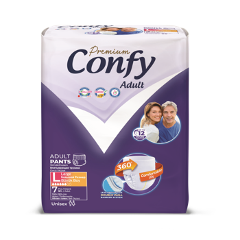 купить Confy Premium Adult Pants LARGE STD, Трусики для взрослых, 7 шт. в Кишинёве 