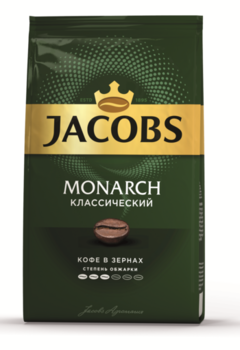 Jacobs Monarch Classic, Cafea boabe, 800g 