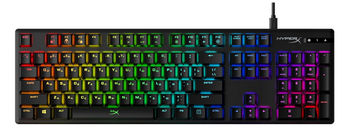 Gaming Keyboard HyperX Alloy Origins, Mechanical, Steel frame, Onboard memory, MX Red, RGB, USB 