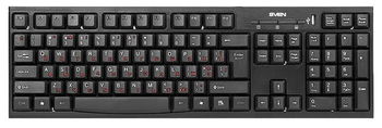 купить Keyboard SVEN Standard 304, Classic layout, Quiet, 1xUSB port, Black, USB + HUB в Кишинёве 