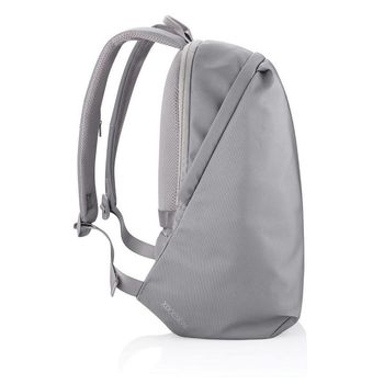 Backpack Bobby Soft, anti-theft, P705.792 for Laptop 15.6" & City Bags, Gray 