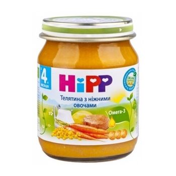 cumpără Hipp 6152 Pireu vitel,legume,cartofi (4 luni) 125g în Chișinău 