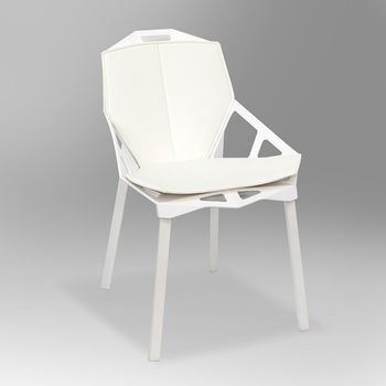 купить Белое текстильное сиденье для стула в Кишинёве 