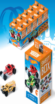 Мармелад с игрушкой SweetBox Hot Wheels, 10 г 