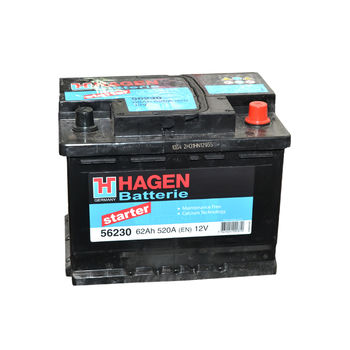 Acumulator auto Hagen 56230 62 AH 