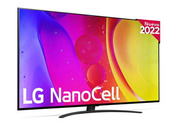 55" LED TV LG 55NANO826QB, Black (3840x2160 UHD, SMART TV, DVB-T/T2/C/S2) 