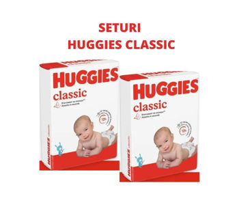 купить Набор Подгузники Huggies Classic Jumbo 4 (7-18 кг), 44 шт в Кишинёве 