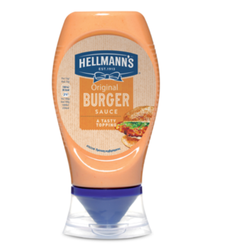 Sos Hellmann's Original Burger, 250ml 