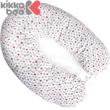 купить KikkaBoo Подушка для беременных и младенцев Love 180 см в Кишинёве 