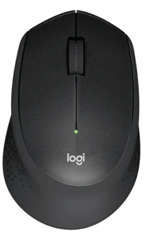 Mouse Wireless Logitech M330 Silent Plus, Black 