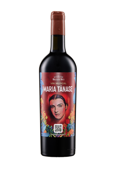 Mileștii Mici  Maria Tănase,  Feteasca Neagră, vin roșu sec,  0.75 L 