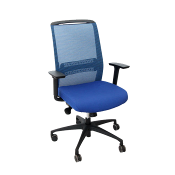 купить Офисный стул с синей сеткой, сиденье с высокой спинкой в Кишинёве 