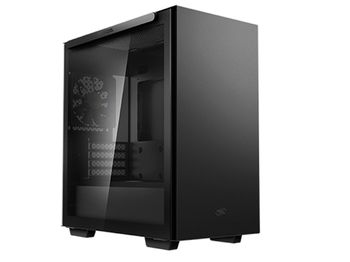 купить Case mATX Deepcool MACUBE 110, w/o PSU, 1x120mm,Tempered Glass,Magnetic Side Panels, 2xUSB3.0, Black в Кишинёве 
