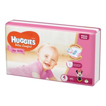cumpără Huggies (4) Ultra Comfort MegaPack Girl (8-14kg)  N66 în Chișinău 