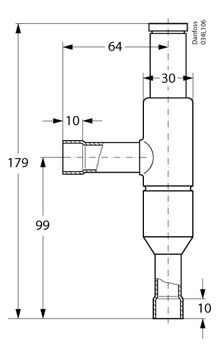 KVC 12 controler de performanță Danfoss 034l0146 