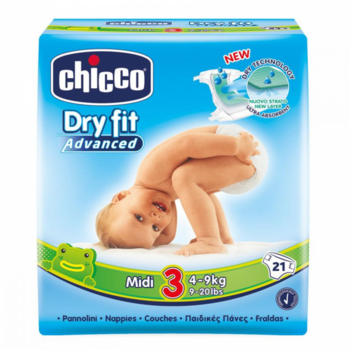 cumpără Chicco Scutece Midi 3, 4-9 kg, 21 buc în Chișinău 