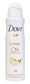 Антиперспирантный аромат Dove Peach & Lemon Verbena, 150 мл 