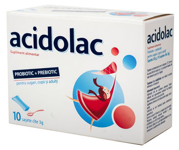 cumpără Acidolac 3g plic. N10 în Chișinău 