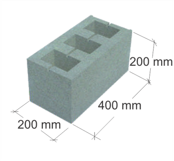 Fortan 200mm x 400mm x 200mm 