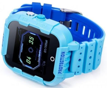 Smart Baby Watch 4G-T12, Blue 