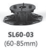 Система опора для фальшпола, основание нивелир SL60-03 (60-85mm) 