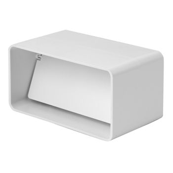 cumpără Conector cu clapeta antiretur pentru tub plat de ventilatie din plastic 55 x 220 mm KV25  EUROPLAST în Chișinău 