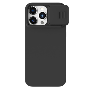 Nillkin Apple iPhone 15 Pro, CamShield Silky Silicone Case, Elegant Black 