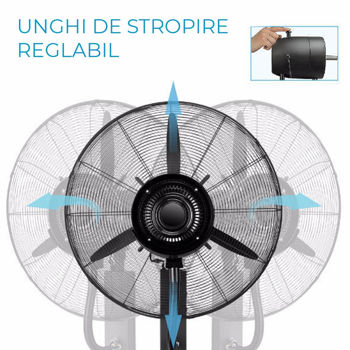 Ventilator de exterior cu pulverizare apă FB-65 