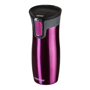 купить Термокружка Contigo West Loop 16 (470 ml), Raspberry, 1000-0016 в Кишинёве 