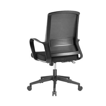 Кресло офисное Lumi Ergonomic Office Chair CH05-12, Black, Breathable Mesh Back, Pneumatic Seat-Height Adjustment,  Nylon Base, 50mm PU Caster, 100mm Class 3 Gas Lift, Weight Capacity 150 Kg XMAS