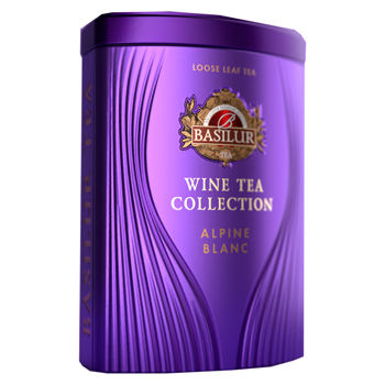 Basilur Wine Tea ALPINE BLANC, Черный чай, 75г 