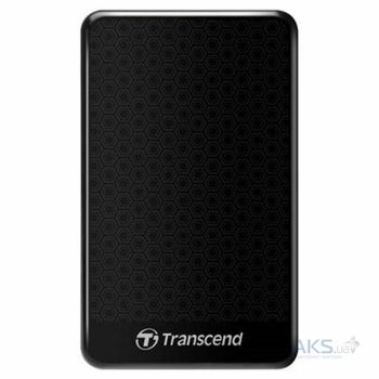 купить 1.0TB (USB3.1) 2.5" Transcend "StoreJet 25A3", Black, Anti-Shock, One Touch Backup в Кишинёве 
