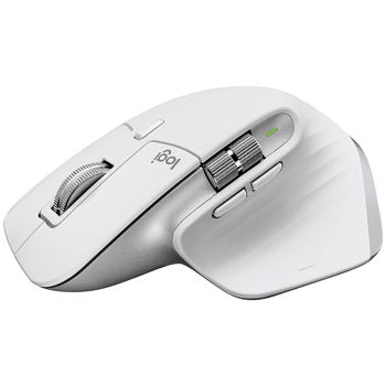 Mouse fara fir Logitech MX Master 3s Pale Gray Wireless Mouse, 2.4GHz Wireless+Bluetooth, Darkfield high precision, USB Unifying Receiver, Rechargeable Li-Po (500 mAh) battery, 910-006560 (mouse fara fir/беспроводная мышь)