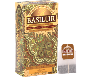 Чай черный Basilur Oriental Collection GOLDEN CRESCENT, 25*2г 