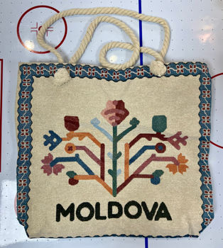 Сумка сувенирная "Молдова", большая 237-634/5 (10257) 