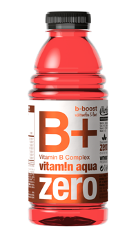 Vitamin aqua B+ ZERO, watermelon & lime, 0,6 L 