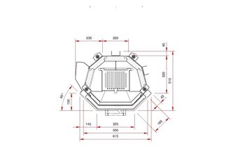 Каминная топка SCHMID PANO 5557 h 