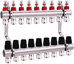 Distribuitor pentru podea calda 1*3/4*9 iesiri 