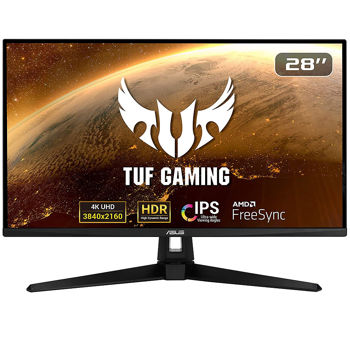 Монитор 28 ASUS TUF Gaming VG289Q1A HDR IPS 4K Gaming Monitor WIDE 16:9, 0.16, 5ms, HDR10, 90% DCI-P3, AMD FreeSync, Adaptive-Sync, Contrast 1000:1, H:160-160kHz, V:40-60Hz, 3840x2160 Ultra HD, Speakers 2x2W, 2xHDMI v2.0/Display Port 1.2