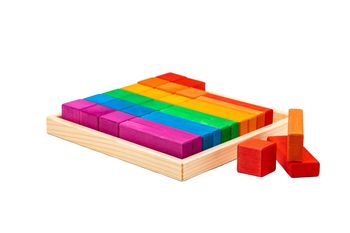 Marc Toys деревянная игрушка кубики 30 штк 