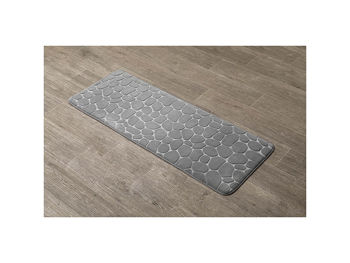 Covoras pentru baie 45Х120cm Tendance, gri, microfibra 