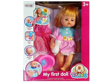 Papusa cu accesorii si functii "My first doll" 